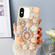 iPhone XS Max Diamond Inlaid Rose PC Phone Case - Yellow
