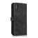iPhone XS Max Dream 9-Card Wallet Zipper Bag Leather Phone Case - Black
