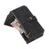 iPhone XS Max Dream 9-Card Wallet Zipper Bag Leather Phone Case - Black
