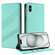 iPhone XS Max Embossed Multi-functional Wallet Retro Leather Phone Case - Mint Green