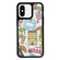 iPhone XS Max Exclusive Design Style PC Full Coverage Pattern Phone Case - City Sticker A