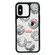 iPhone XS Max Exclusive Design Style PC Full Coverage Pattern Phone Case - Silver Coin Cat