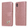 iPhone XS Max Glitter Powder Love Leather Phone Case - Pink