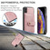 iPhone XS Max JEEHOOD RFID Blocking Anti-Theft Wallet Phone Case - Pink