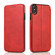 iPhone XS Max Knight Magnetic Suction Leather Phone Case - Red