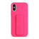 iPhone XS Max Liquid Silicone Holder Phone Case - Brilliant Pink
