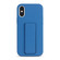 iPhone XS Max Liquid Silicone Holder Phone Case - Navy Blue