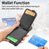 iPhone XS Max Litchi Leather Oil Edge Ring Zipper Wallet Back Phone Case - Black