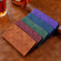 iPhone XS Max Lucky Flowers Embossing Pattern Magnetic Horizontal Flip Leather Case with Holder & Card Slots - Brown