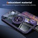 iPhone XS Max Magnetic Rotating Ring Holder Phone Case - Dark Purple