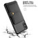 iPhone XS Max Magnetic Wallet Card Bag Leather Case - Black
