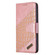 iPhone XS Max Matching Color Crocodile Texture Horizontal Flip PU Leather Case with Wallet & Holder & Card Slots - Rose Gold