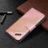 iPhone XS Max Matching Color Crocodile Texture Horizontal Flip PU Leather Case with Wallet & Holder & Card Slots - Rose Gold