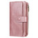 iPhone XS Max Multifunctional Retro Detachable Magnetic Horizontal Flip Leather Case with Card Slots & Holder & Wallet & Photo Frame - Rose Gold