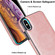 iPhone XS Max Retro Leather Invisible Stand MagSafe Phone Case - Rose Gold