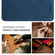 iPhone XS Max Retro Skin Feel Business Magnetic Horizontal Flip Leather Case - Navy Blue