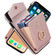 iPhone XS Max Ring Holder RFID Card Slot Phone Case - Rose Gold
