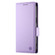 iPhone XS Max Side Buckle Magnetic Frosted Leather Phone Case - Purple