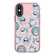 iPhone XS Max Simple Illustration Pattern Full Coverage Phone Case - Smiling Shark B