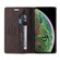 iPhone XS Max Skin Feel Anti-theft Brush Horizontal Flip Leather Case with Holder & Card Slots & Wallet - Brown