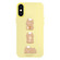 iPhone XS Max Skin Feeling Jelly TPU Hybrid PC Phone Case - Bread Bear Yellow