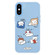 iPhone XS Max Skin Feeling Jelly TPU Hybrid PC Phone Case - Puppy Party