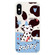 iPhone XS Max Skin Feeling Jelly TPU Hybrid PC Phone Case - Spotted Puppy White