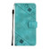 iPhone XS Max Skin-feel Embossed Leather Phone Case - Green