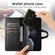 iPhone XS Max Suteni Q-03 Oil Wax Magnetic Clasp Leather Phone Case - Black