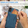 iPhone XS Max Ultra-thin Shockproof Protective Case with Holder & Metal Magnetic Function - Blue
