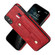 iPhone XS Max Wristband Kickstand Wallet Leather Phone Case - Red