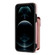 iPhone XS Max Zipper Hardware Card Wallet Phone Case - Rose Gold