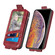 iPhone XS Max Zipper Wallet Vertical Flip Leather Phone Case - Red