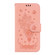 iPhone X / XS Butterfly Rose Embossed Leather Phone Case - Pink