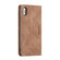 iPhone X / XS CaseMe-013 Multifunctional Retro Frosted Horizontal Flip Leather Case with Card Slot & Holder & Wallet - Brown
