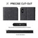 iPhone X / XS Crocodile Texture PC + TPU Horizontal Flip Leather Case with Holder & Card Slots & Wallet - Black