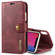 iPhone X / XS DG.MING Crazy Horse Texture Horizontal Flip Detachable Magnetic Protective Case with Holder & Card Slots & Wallet - Red