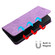 iPhone X / XS Ethnic Embossed Adsorption Leather Phone Case - Purple