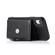 iPhone X / XS Multi-functional Cross-body Card Bag TPU+PU Back Cover Case with Holder & Card Slot & Wallet - Black
