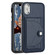 iPhone X / XS Shockproof Leather Phone Case with Card Holder - Blue