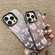 iPhone X / XS Silver Painting PC Hybrid TPU Phone Case - Bow Black