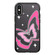 iPhone X / XS Simple Illustration Pattern Full Coverage Phone Case - Butterfly