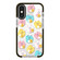 iPhone X / XS Simple Illustration Pattern Full Coverage Phone Case - Lucky Cat B