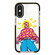 iPhone X / XS Simple Illustration Pattern Full Coverage Phone Case - Personality Girl C