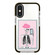 iPhone X / XS Simple Illustration Pattern Full Coverage Phone Case - Skull B