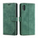 iPhone X / XS Skin Feel Anti-theft Brush Horizontal Flip Leather Phone Case - Green