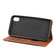 iPhone X / XS Skin Feel Splicing Leather Phone Case - Brown