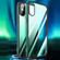 iPhone X / XS SULADA Shockproof Aviation Aluminum Metal Frame + Nano Glass + TPU Protective Case - Silver