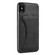 iPhone X / XS Ultra-thin Shockproof Protective Case with Holder & Metal Magnetic Function - Black