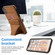 iPhone X / XS Ultra-thin Shockproof Protective Case with Holder & Metal Magnetic Function - Brown